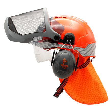 JSP VISTAlens Expert Forestry Helmet Kit Chainsaw & Brush Cutting