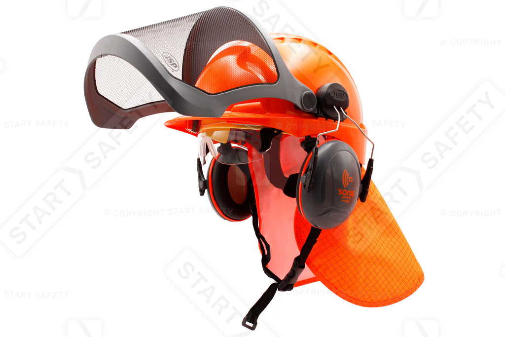 JSP EVO3 PRO Forestry Helmet Kit Chainsaw & Brush Cutting