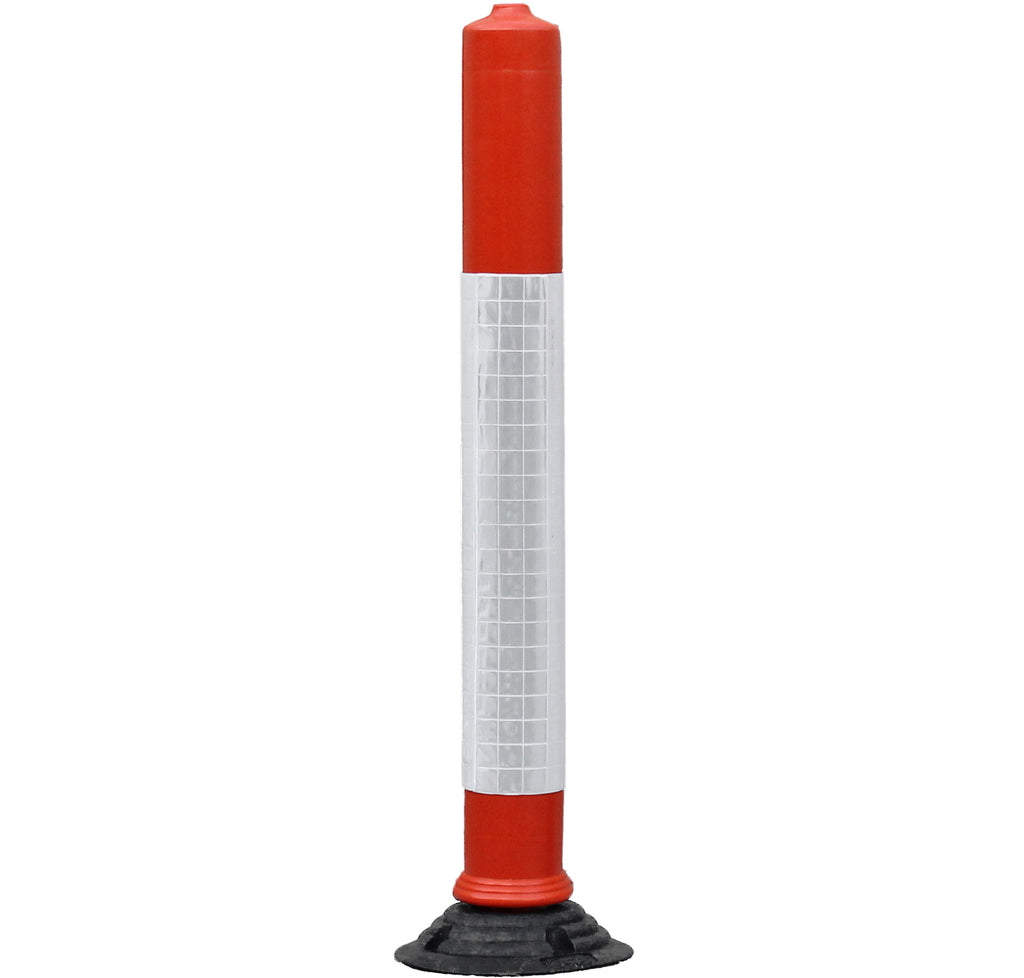 JSP Glopost Delineator Marker Post - 75cm or 100cm (Base Included / 1000mm / No Fixings Included)