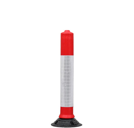 JSP Glopost Delineator Marker Post - 75cm or 100cm (Base Included / 750mm / No Fixings Included)