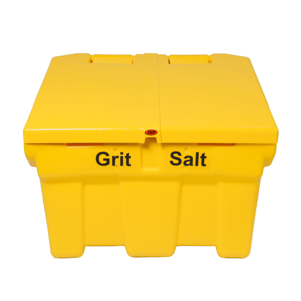 JSP Blow-Moulded 200L Grit Bin - Medium Size With Forklift Slots