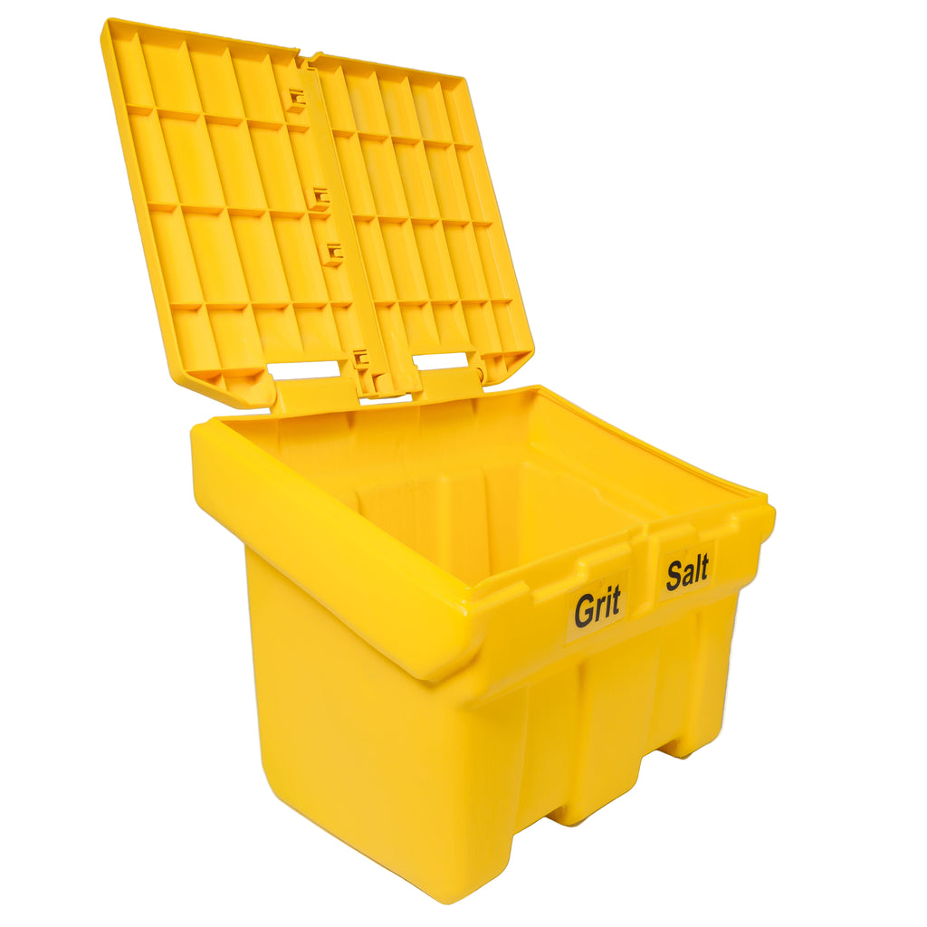 JSP Blow-Moulded 200L Grit Bin - Medium Size With Forklift Slots