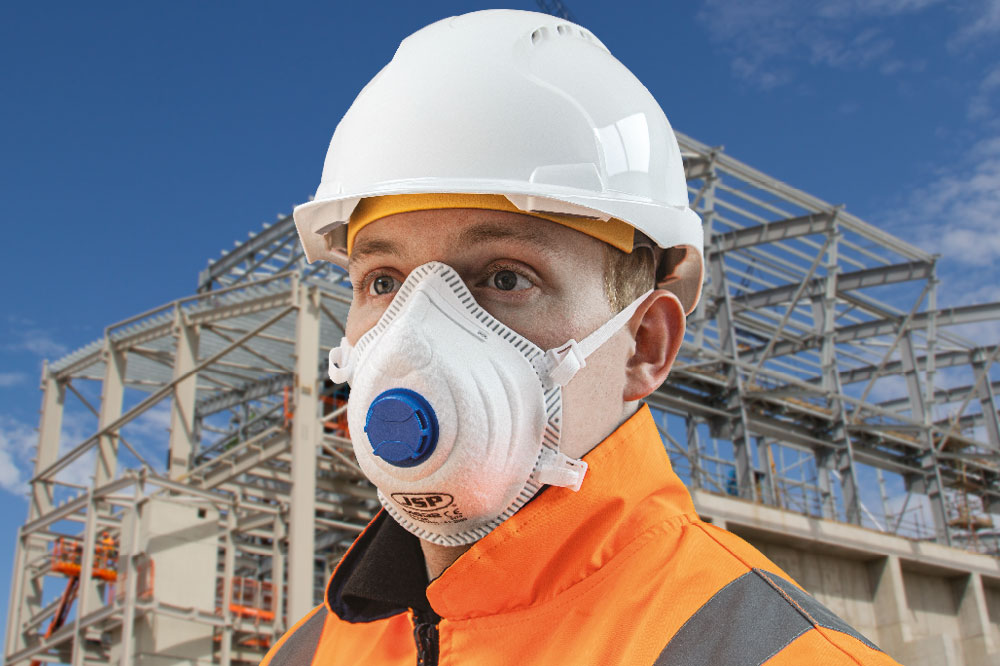 JSP Disposable Moulded Face Mask FFP3 With Valve (M632) 10 Pack | BGZ130-000-A00