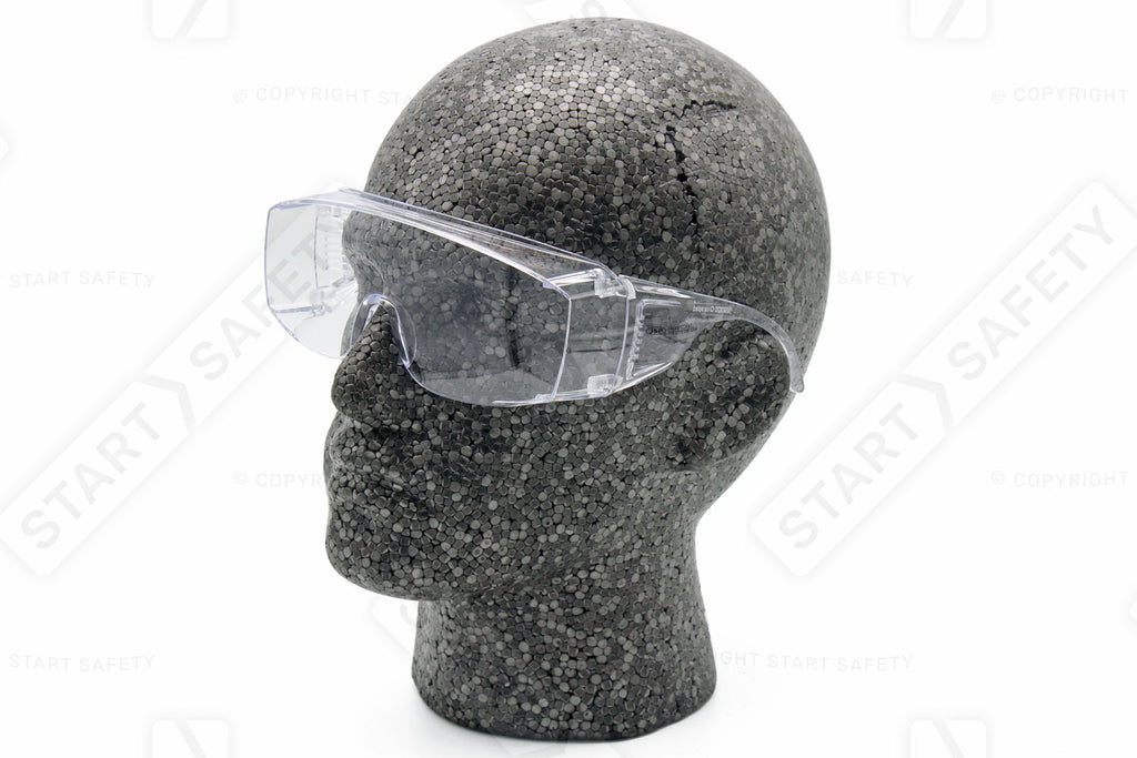 JSP M9300 Overspec Safety Spectacles - Clear