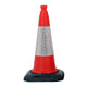 Orange Dominator Traffic Cone - 500mm, 750mm & 1000mm (500mm)