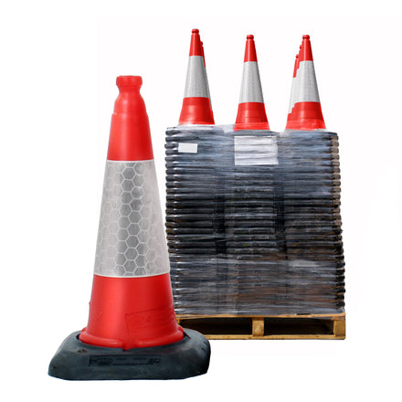 Orange Dominator Traffic Cones 500mm JSP Road Cone