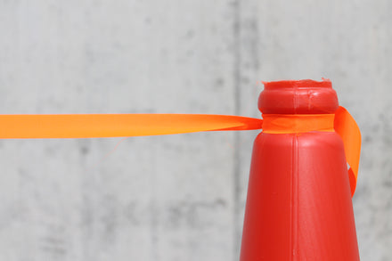 Barrier & Cone Tape / Rope - Orange Fabglo