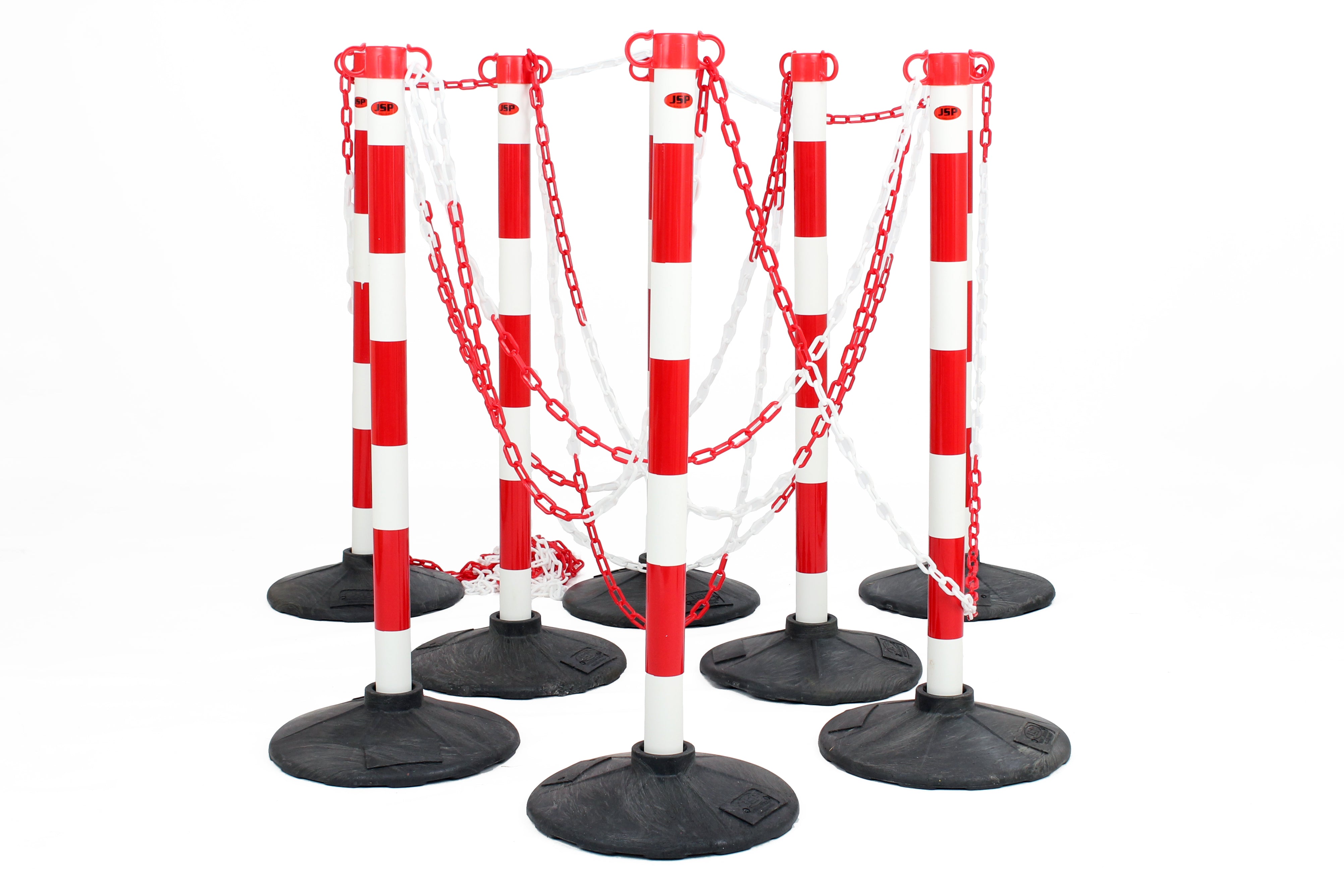Safety Chain Posts Plastic Post & Barrier Chain Kits – Start Safety UK