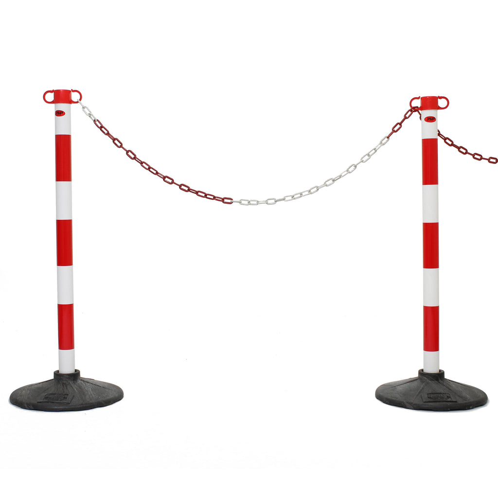 Safety Chain Posts Plastic Post & Barrier Chain Kits – Start Safety UK