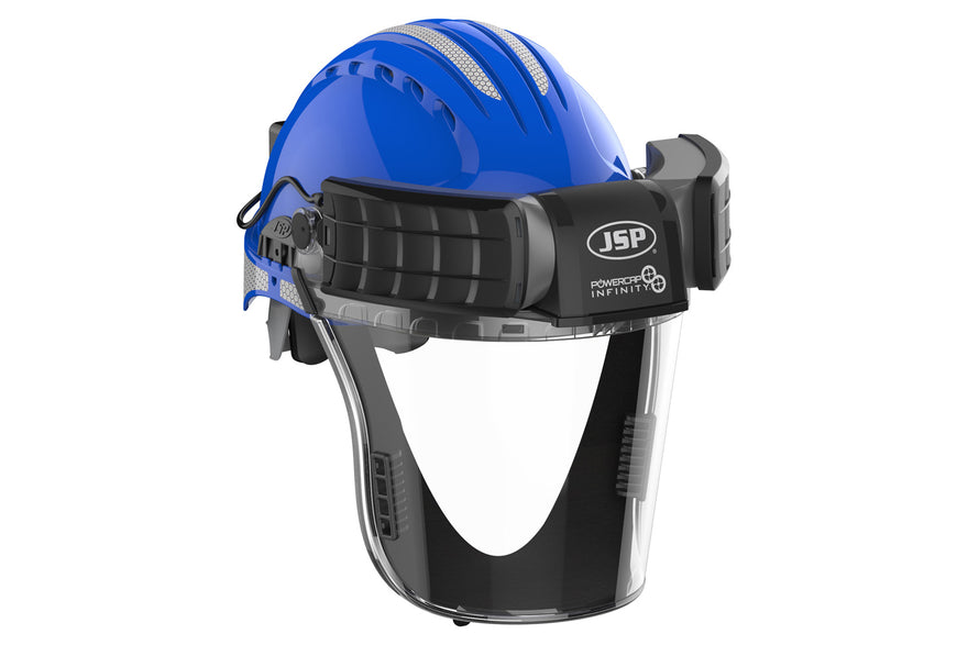 JSP PowerCap Infinity Powered Air Repirator In Blue