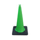 JSP Green Quad Cone - Chain Holding Road Cone 1000mm
