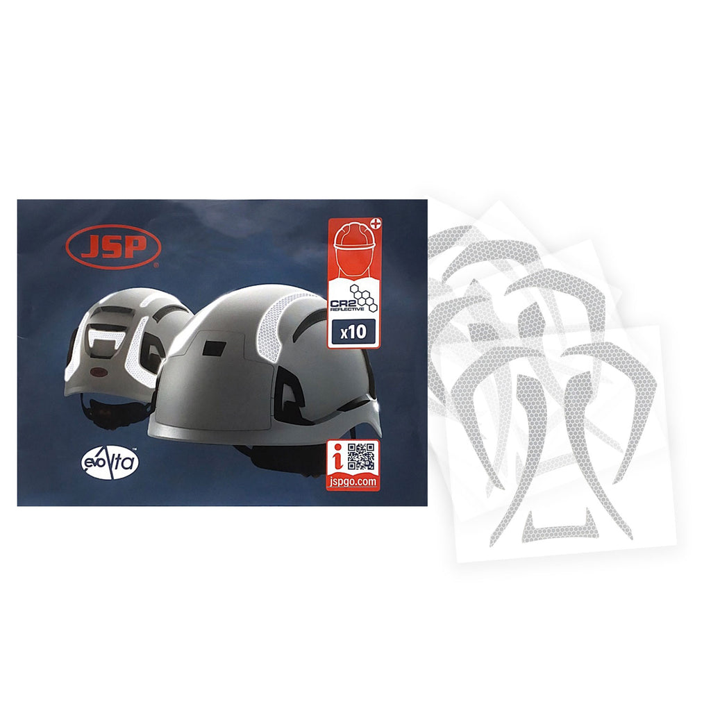 JSP CR2 Reflective Kit For EVO Alta Helmets (10 pack)