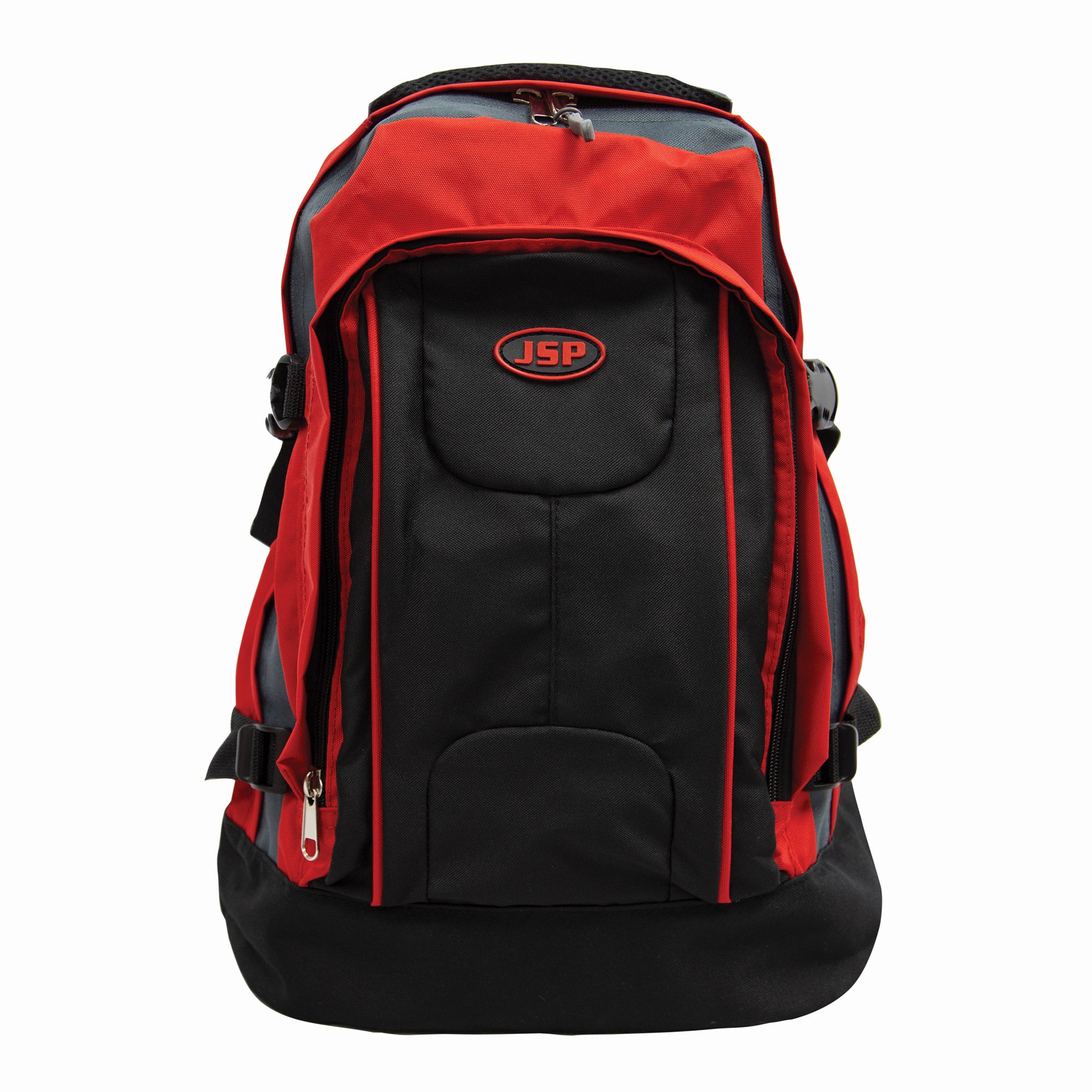 JSP Multi-Pocket Backpack - Red/Black/Grey | Start Safety UK