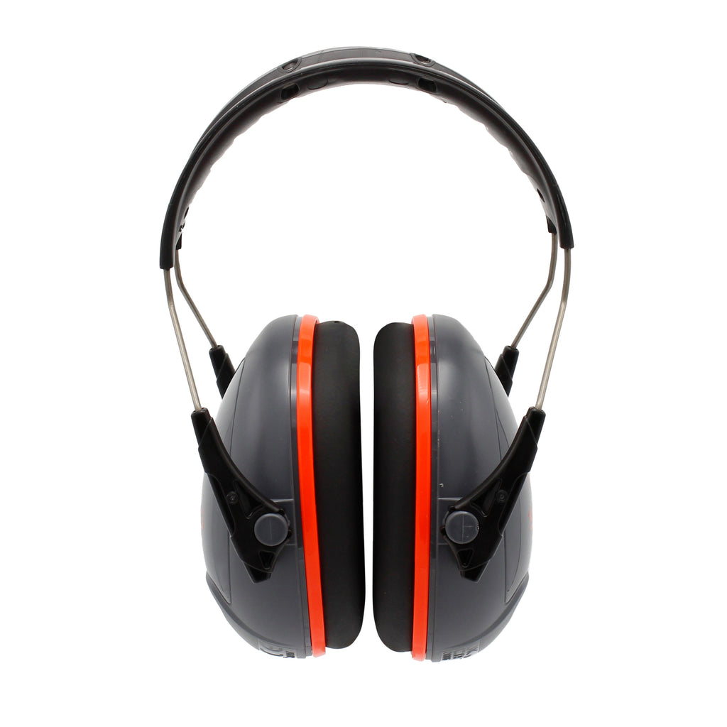 JSP Sonis Compact Over Moulded Ear Defenders Dark Grey/Orange -SNR 32