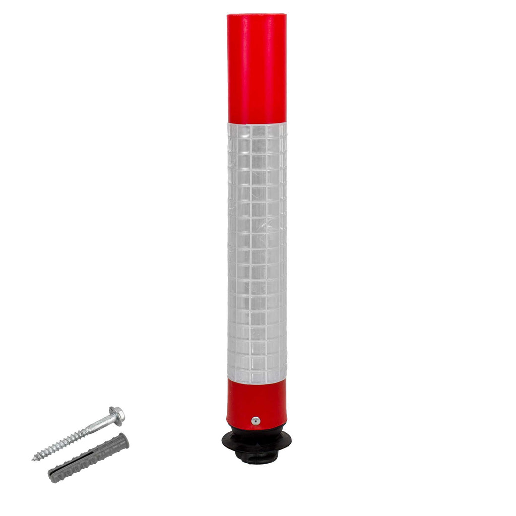 JSP Springback 75cm Traffic Delineator Post With Sleeve (1 x Fixing Included - 12780 / Base Not Included)