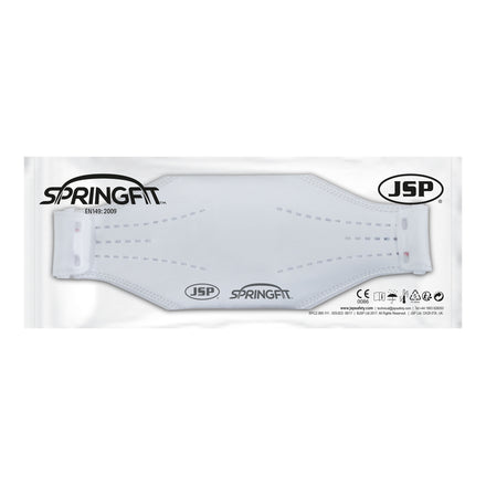 JSP Springfit FFP2 Disposable Fold Flat Dust Mask 425ml 10pk