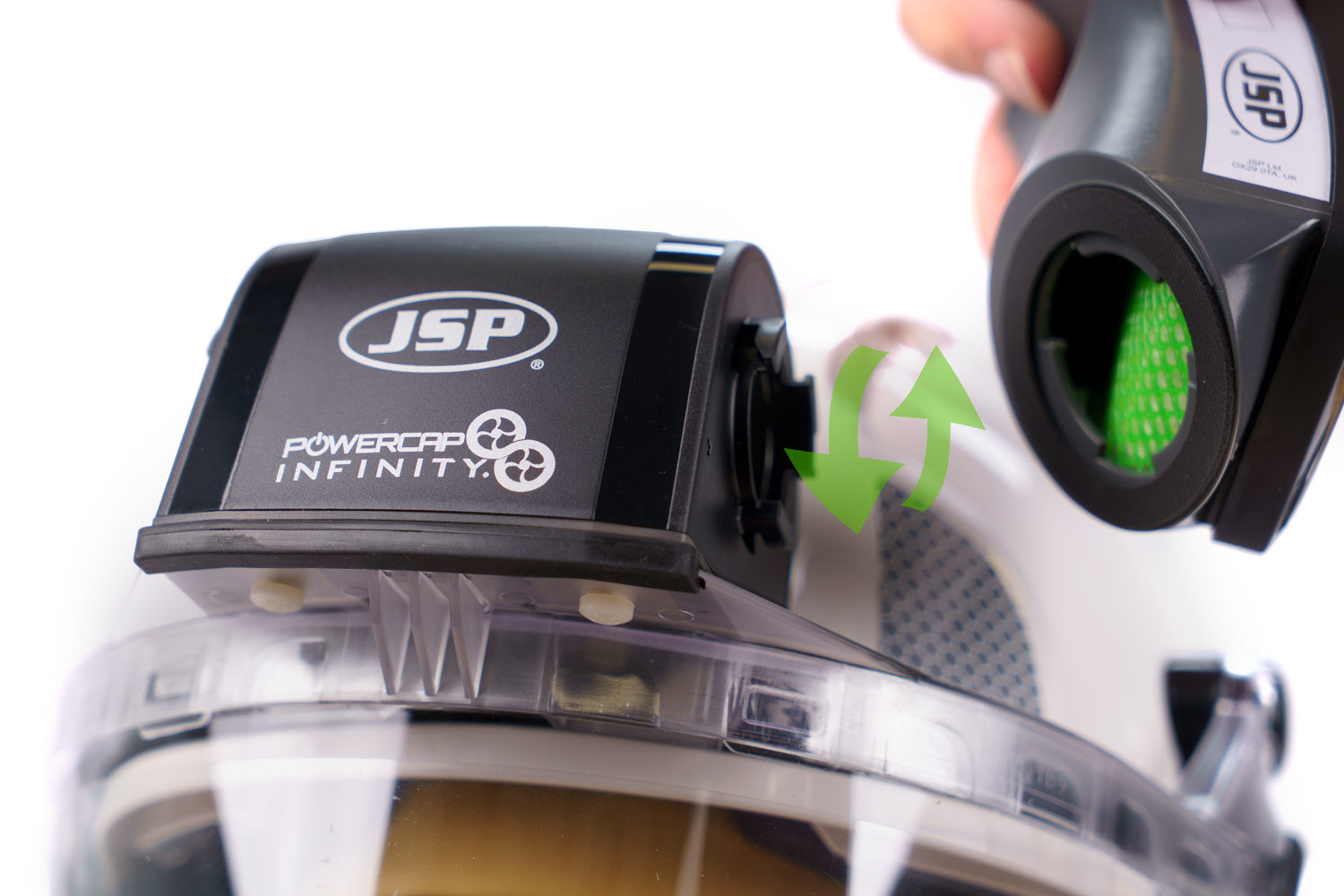 JSP PowerCap Infinity Replacement Filter Pair – Start Safety UK