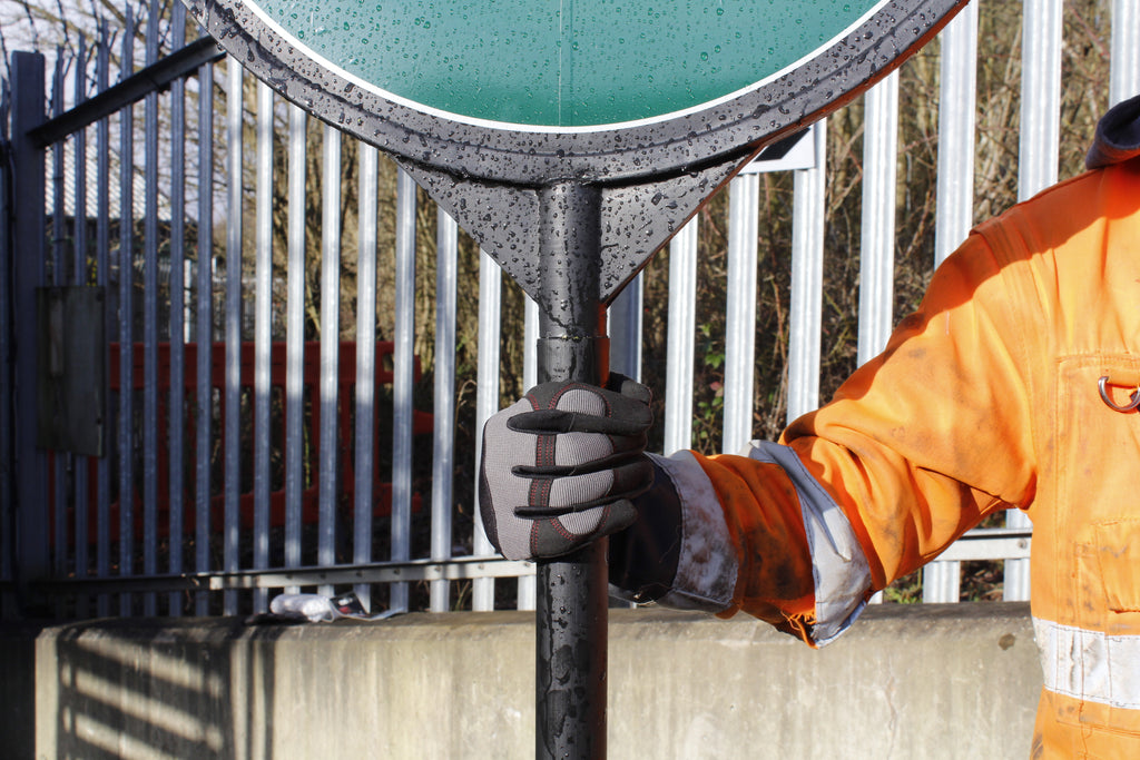 Stop & Go Lollipop Sign 'Stop Go' - Road Works Sign