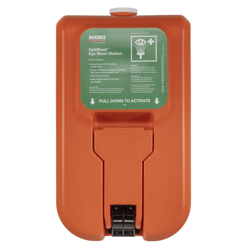 Gravity-Fed Portable Eye Wash Station | Wall-Mountable - 38 Litre