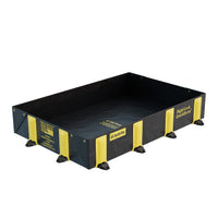 Justrite Rigid Lock QuickBerm 662 Litre Portable Spill Containment Berm (1200x1800x305mm)