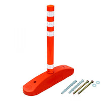 LaneGuard Bike Lane Divider Inc. Fixings