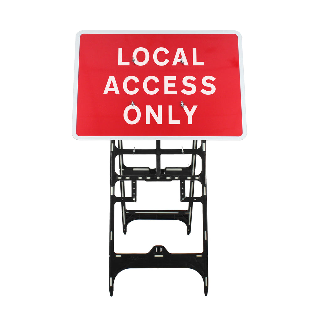 Local Access Only | Quick Fit Sign (Face Only) | 1050x750mm