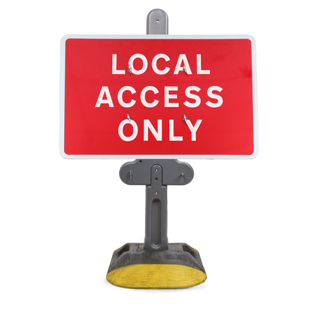Local Access Only | Quick Fit Sign (Face Only) | 1050x750mm