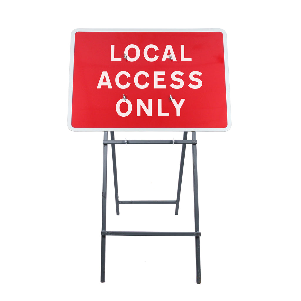 Local Access Only | Quick Fit Sign (Face Only) | 1050x750mm