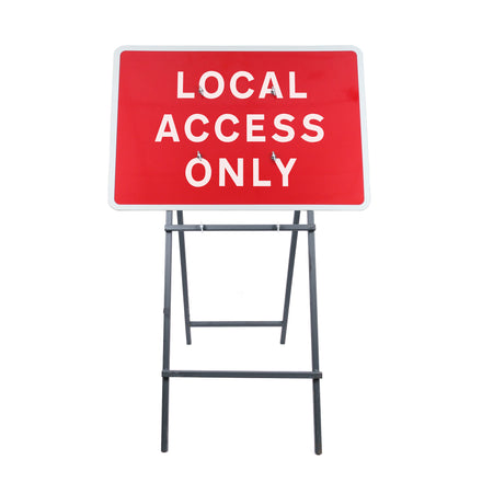 Local Access Only | Quick Fit Sign (Face Only) | 1050x750mm
