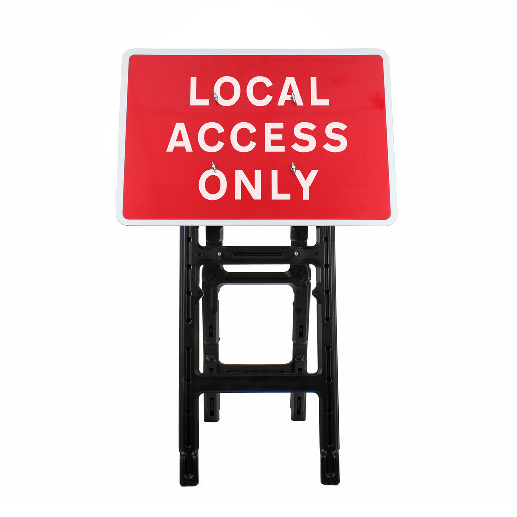 Local Access Only | Quick Fit Sign (Face Only) | 1050x750mm