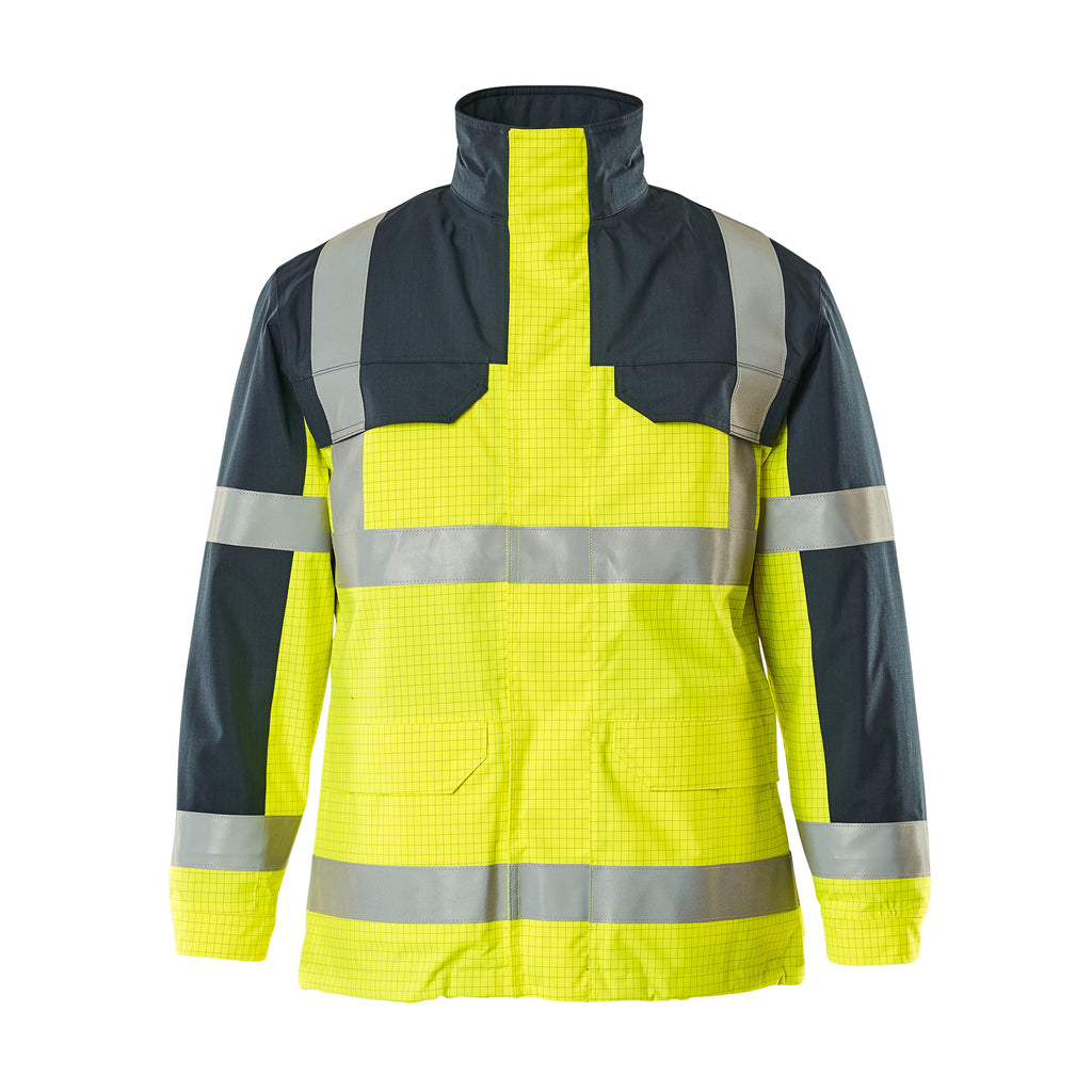Mascot 06831 064 171 Hi Vis Yellow Navy Front