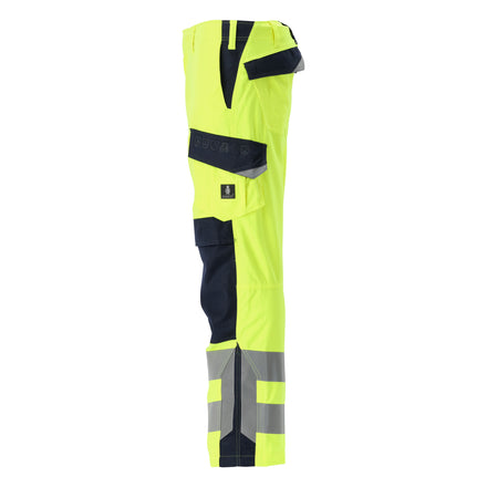 Mascot 13879 216 17010 Hi Vis Yellow Dark Navy Left