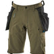 Mascot Advanced 17149-311 Ultimate Stretch Work Shorts With Holster Pockets Moss Green