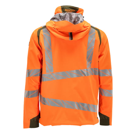 Mascot 19001 449 1433 Hi Vis Orange Moss Green Back
