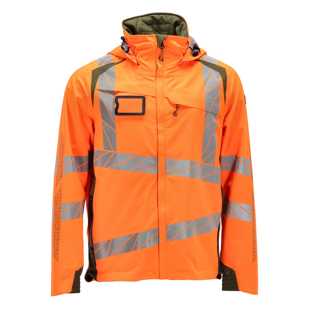 Mascot 19001 449 1433 Hi Vis Orange Moss Green Front