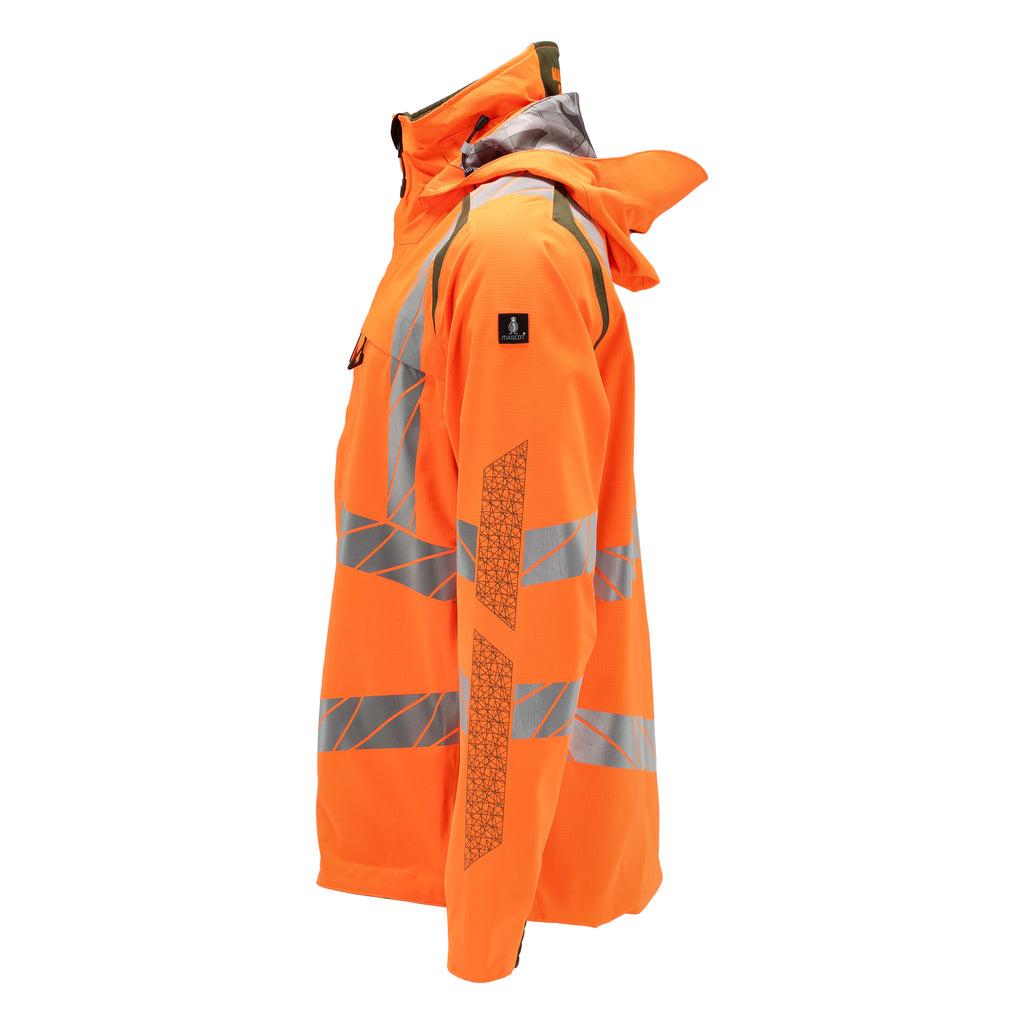 Mascot 19001 449 1433 Hi Vis Orange Moss Green Left
