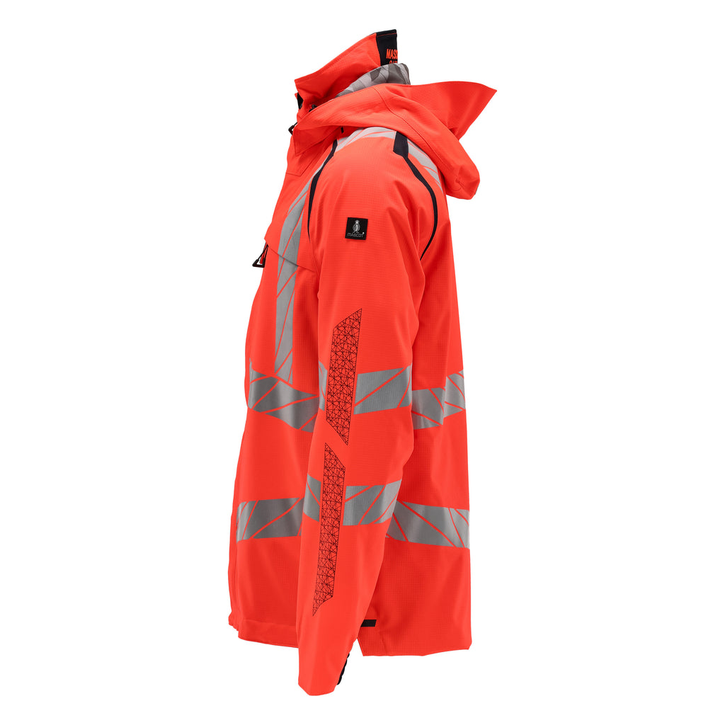 Mascot 19001 449 22210 Hi Vis Red Dark Navy Left