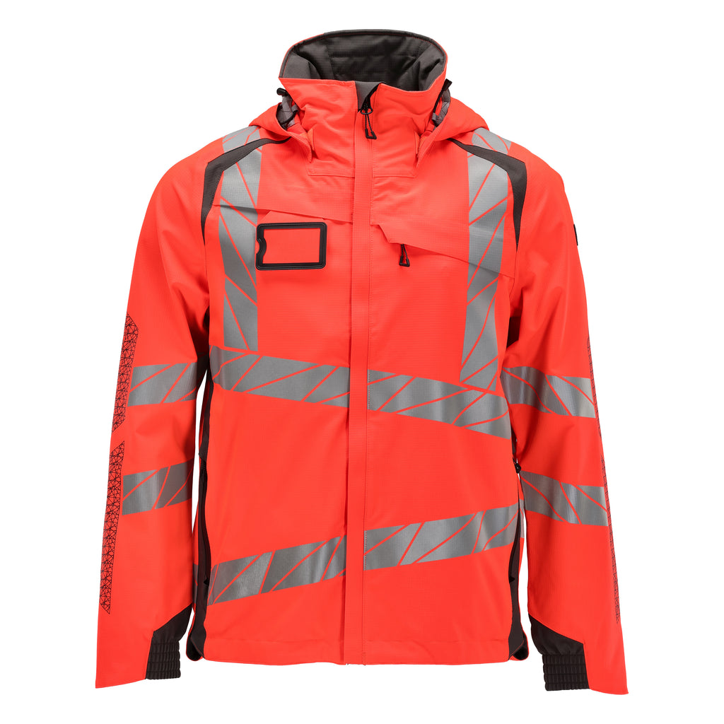 Mascot 19001 449 22218 Hi Vis Red Dark Anthracite Front