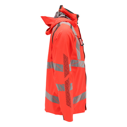 Mascot 19001 449 22218 Outer Shell Jacket Hi Vis Red Dark Anthracite Right