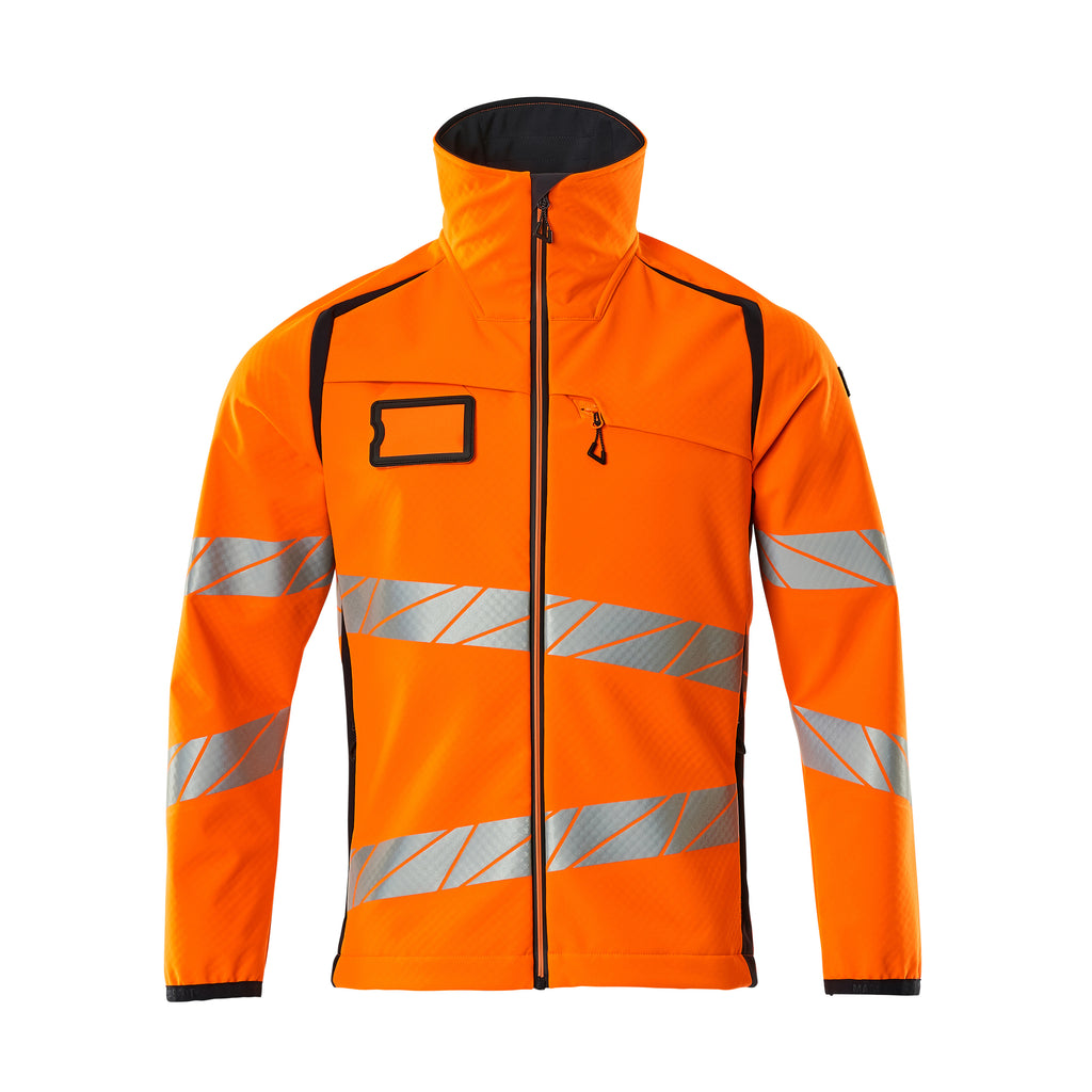 Mascot 19002 143 14010 Hi Vis Orange Dark Navy Front