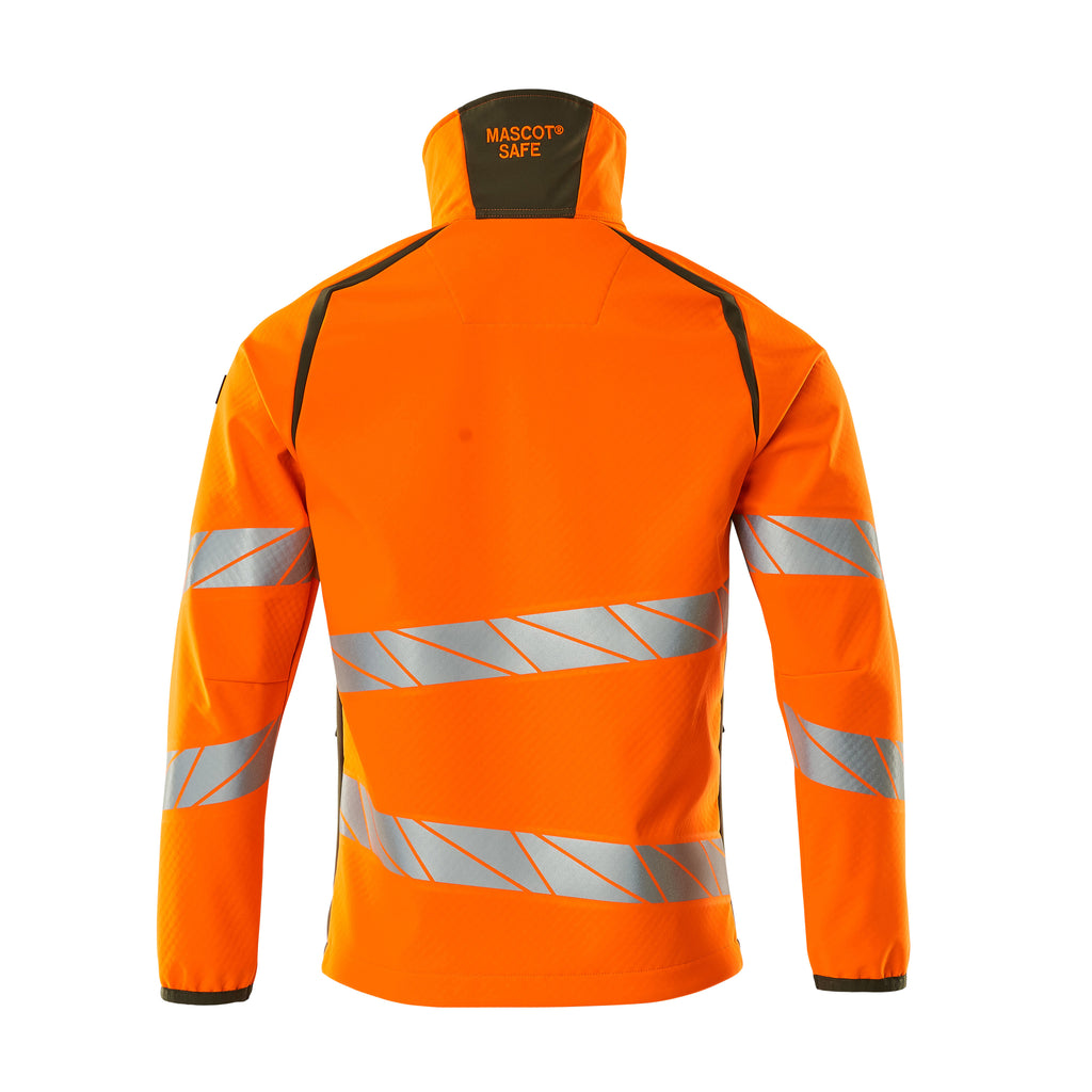 Mascot 19002 143 1433 Hi Vis Orange Moss Green Back