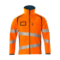 Mascot 19002 143 1444 Hi Vis Orange Dark Petroleum Front