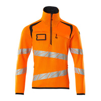 Mascot 19005 351 14010 Hi Vis Orange Dark Navy Front