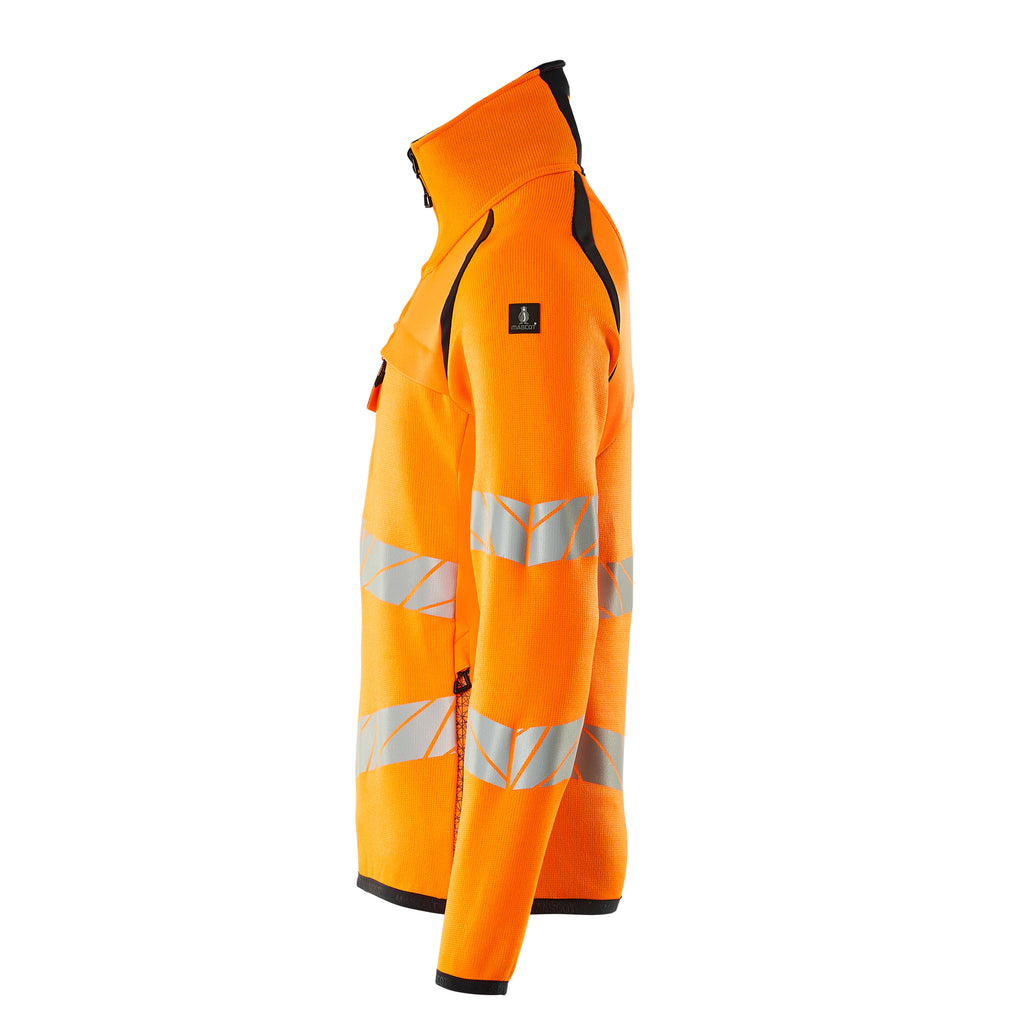 Mascot 19005 351 14010 Hi Vis Orange Dark Navy Left