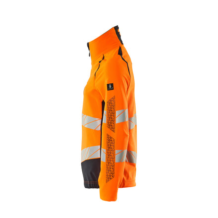 Mascot 19008 511 14010 Hi Vis Orange Dark Navy Left