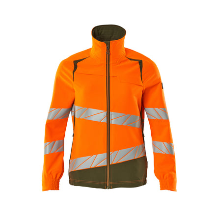Mascot 19008 511 1433 Hi Vis Orange Moss Green Front