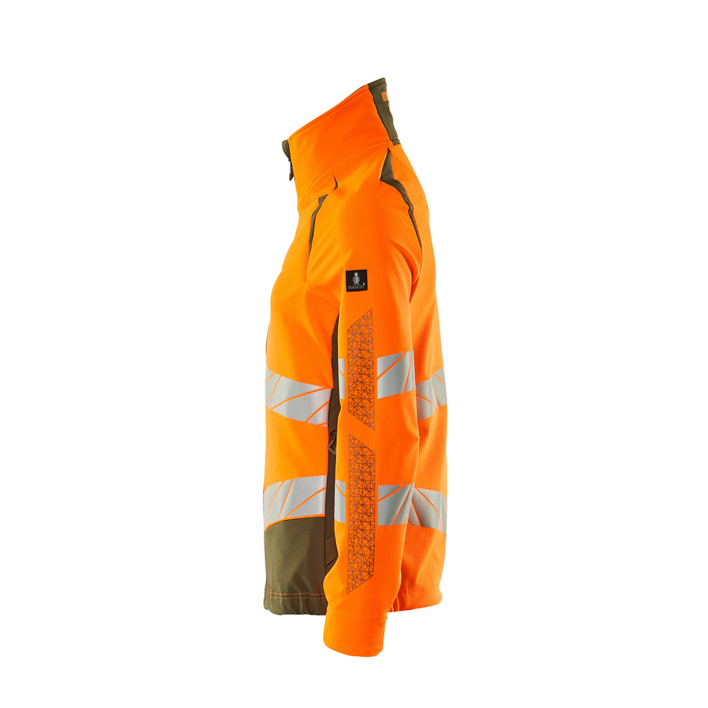 Mascot 19008 511 1433 Hi Vis Orange Moss Green Left