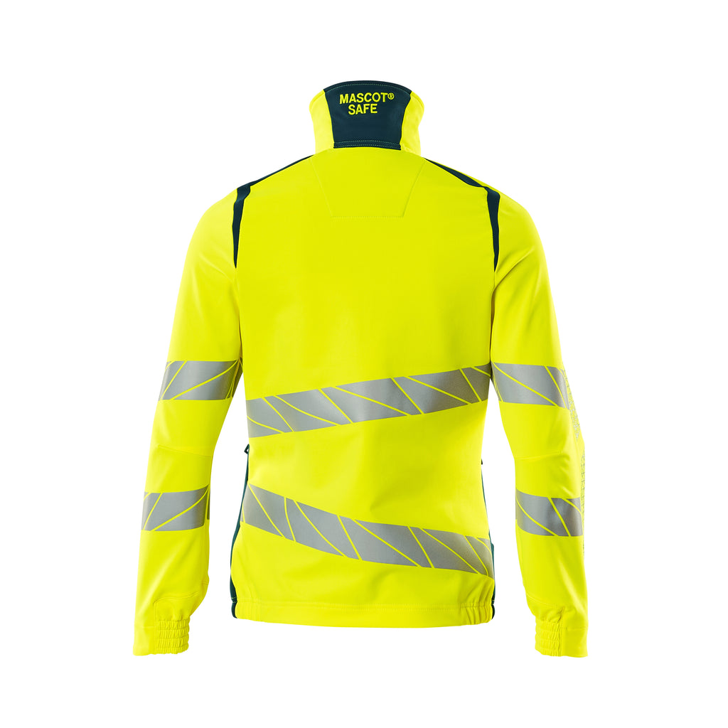 Mascot 19008 511 1744 Hi Vis Yellow Dark Petroleum Back