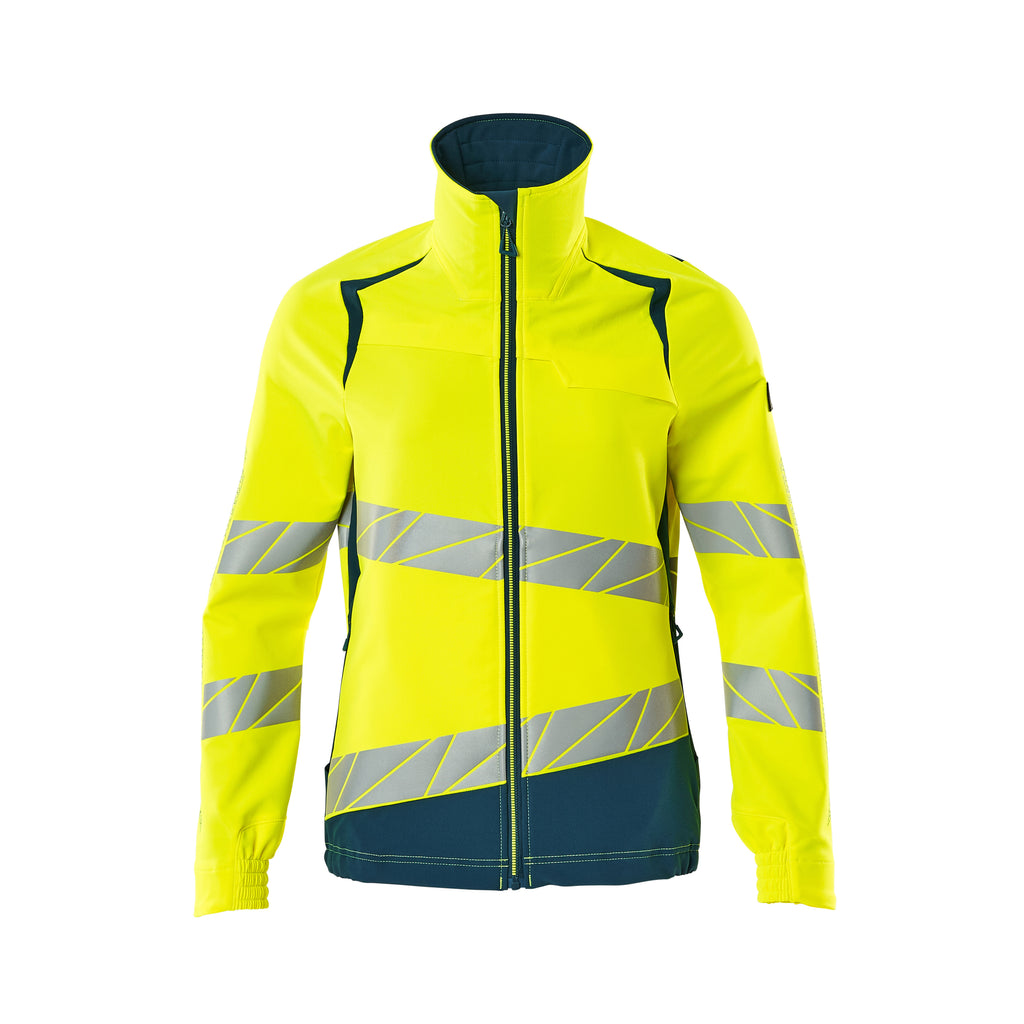 Mascot 19008 511 1744 Hi Vis Yellow Dark Petroleum Front