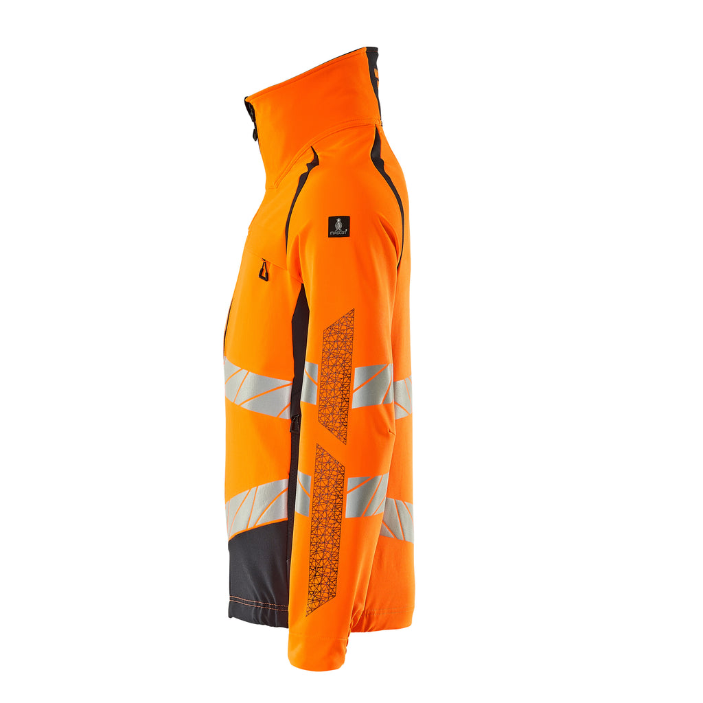 Mascot 19009 511 14010 Hi Vis Orange Dark Navy Left
